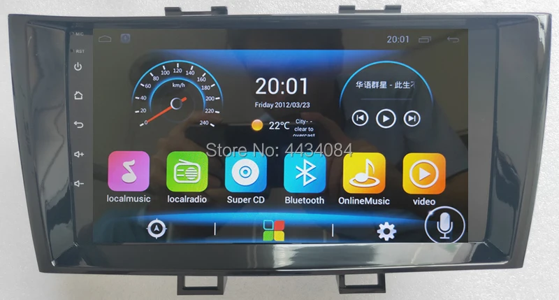 Excellent Ouchuangbo 9 inch touch screen car gps audio player auto radio head units for JAC A50 support 4 core 2GB+32GB 1080P android 8.1 2