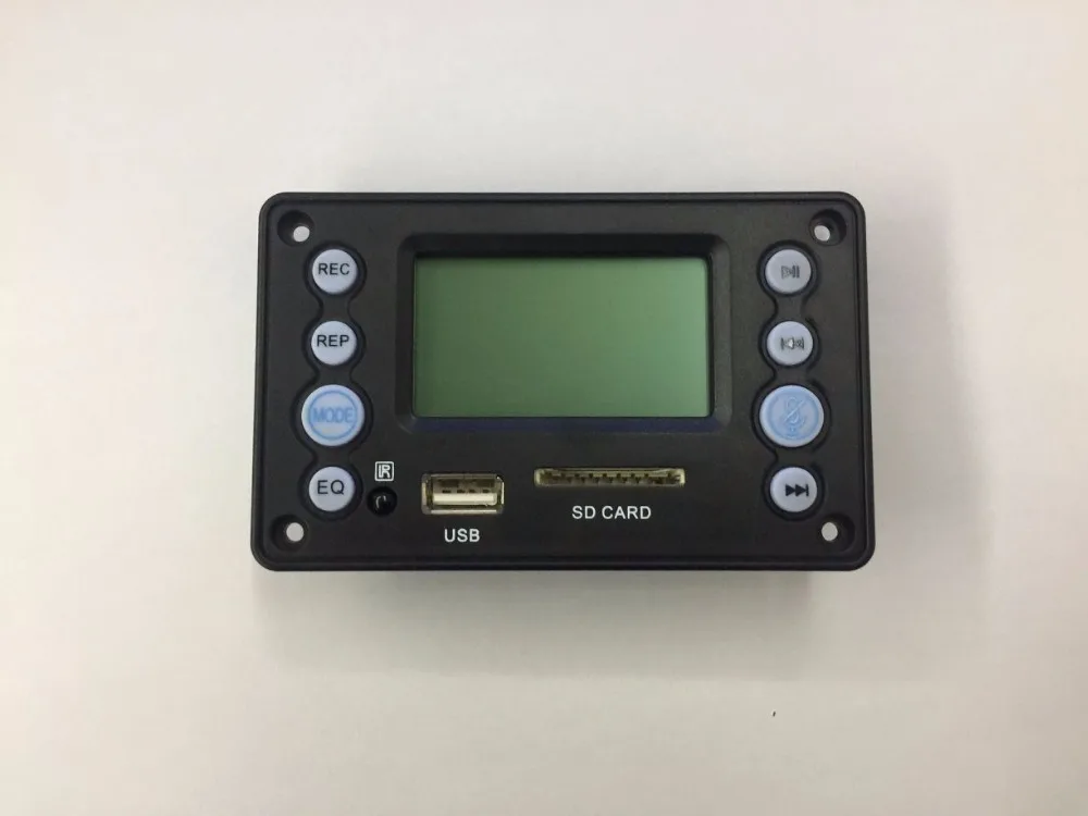 4 2 Bluetooth 5V DC 12V батарея двухсторонний аудио вход запись радио отображение песен APE