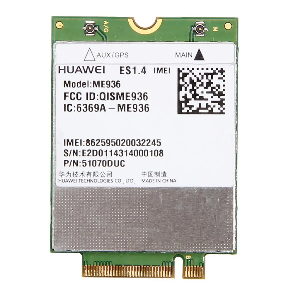 4G модуль huawei ME936 4G NGFF ME 936 WWLA huawei VS EM906E