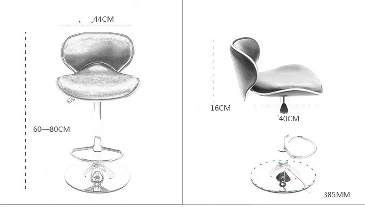 Высокое качество поднимаясь поворотный барная стойка стул вращающийся регулируемая высота барный стул Нержавеющая сталь стент cadeira 3 цвета