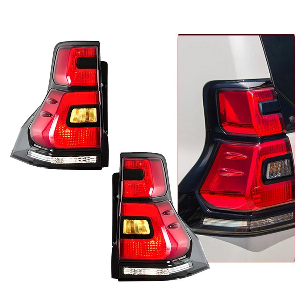 LS светильник светодиодный задний в сборе для TOYOTA PRADO LAND CRUISER 2010 2012 2013 2014 2015 2016