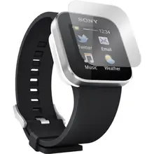 5 Pcs Clear LCD Screen Protector Cover Skin Film With Cleaning Cloth For Sony Smartwatch