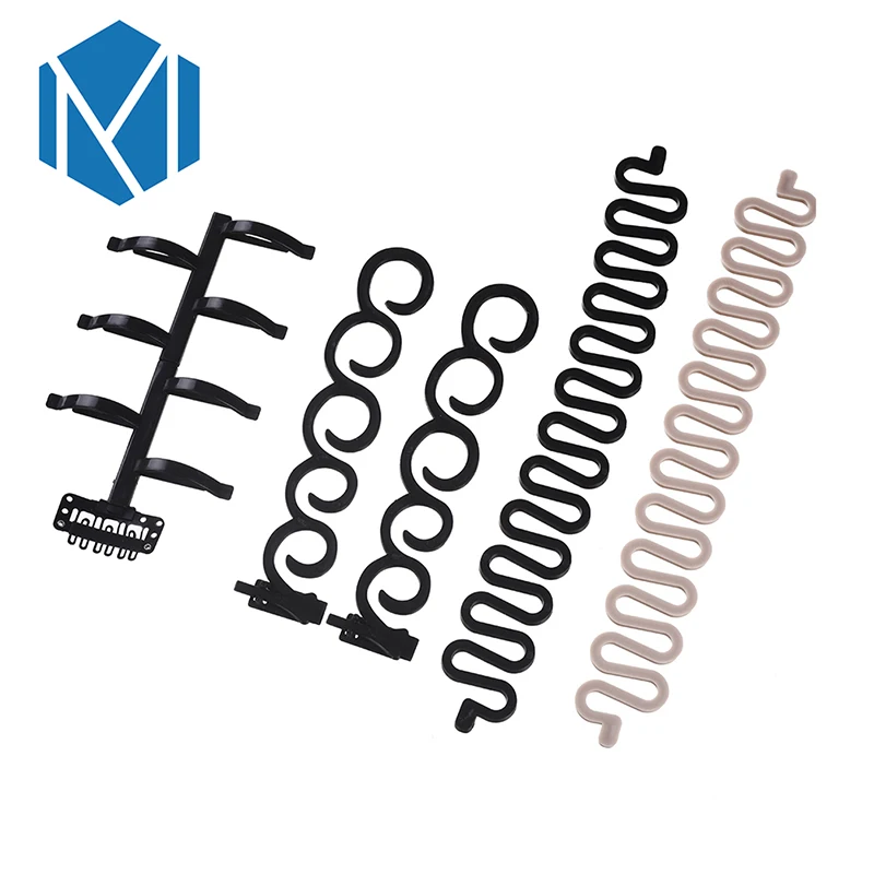 

M MISM New Fashion Multi-functional Women Hair Braiding French Twist Styling Magic DIY Tool Bun Maker Hair Accessories