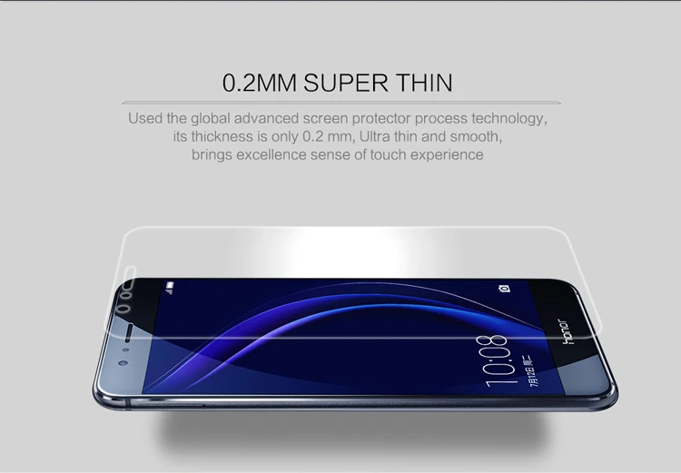 Murah Asli untuk huawei honor 8 screen protector nillkin menakjubkan h   h + pro   depan kembali tempered kaca untuk huawei honor 8 (5.2 Inch)