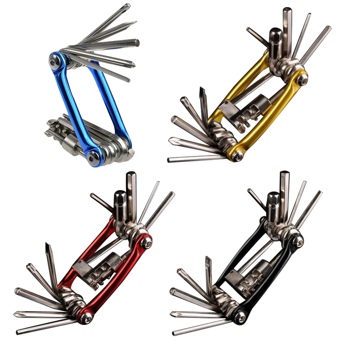buy Hot New 11 In 1 Bike Tools Bicycle Repairing Set Bike Repair Tool Kit Wrench Screwdriver Chain steel bicycle Multifunction Tool