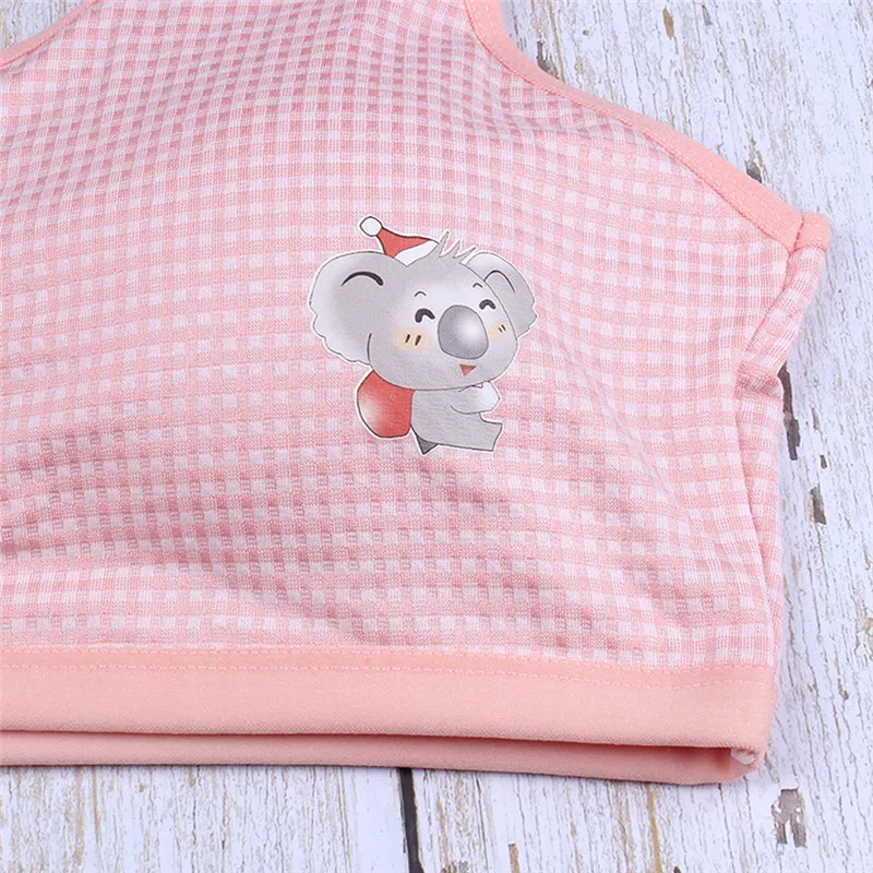 Girls cotton bra 2019 summer new Kids Girls Underwear Bra Vest Children Underclothes Sport Undies Clothes modis #4M08 (9)