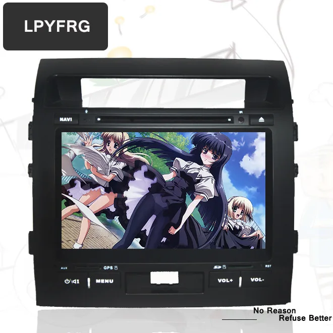 Best 4G RAM Octa Core Android 9.0 Car DVD Player for Toyota Land Cruiser LC200 2008-2013 GPS Navi Radio Bluetooth Remote FM radio 1