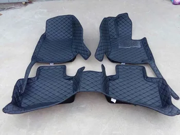 

Good mats! Custom special floor mats for Right Hand Drive BMW 7 Series F02 long 2015-2009 waterproof car carpets,Free shipping