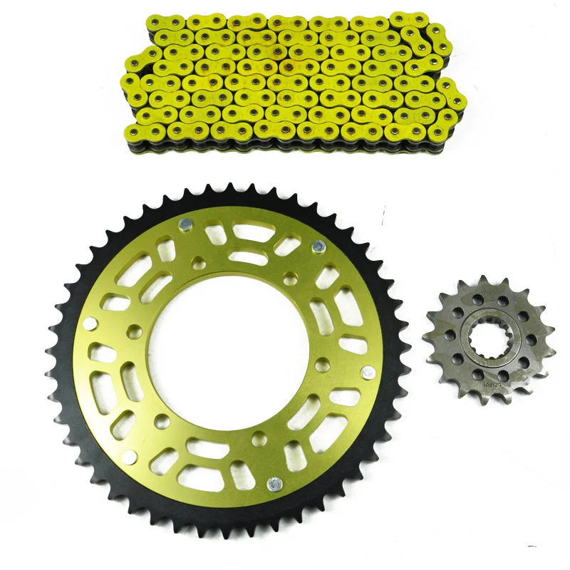 

For YAMAHA YZF R1 4XV,5PW 1998-2003 YZF R1 5VY Motorcycle Complete Sets Front & Rear Sprocket 530 Chain Kit