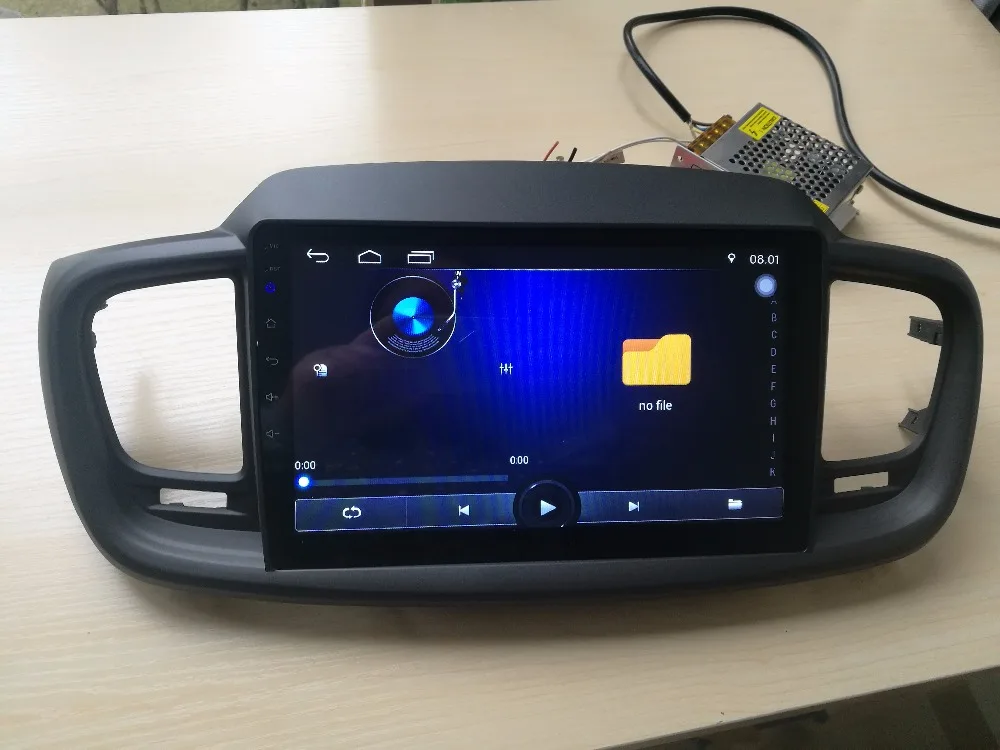 Sale 1G Ram Android 6.01 Car Audio for Kia Sorento 2015  Headunit Stereo Vedio GPS Navi Multimedia Radio PC Monitor 4G 12