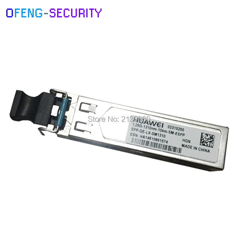 Оригинальный huawei sfp ge lx sm1310 1,25g 10 km 02315200 100% новый