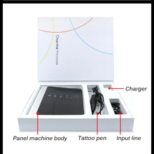 Charme Princesse Перманентный макияж машина ручка комплект Сделано в Германии бровей губ Eyeline машина с питанием игольчатый картридж