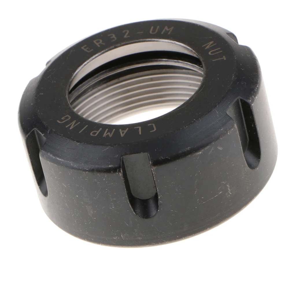 Sturdy ER32-UM Collet Clamping Hex Nuts For CNC Milling Chuck Holder Lathe