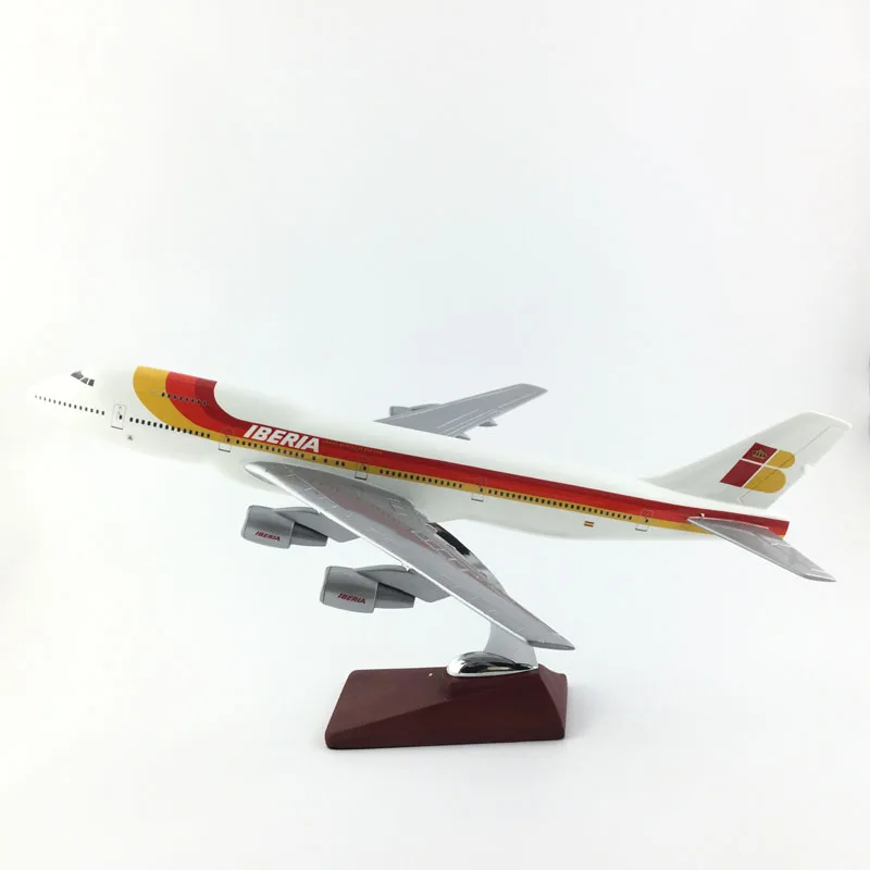 

32CM Airbus A380 IBERIA 1:200 METAL Alloy Aircraft Model Collection Model Plane Toys Gifts Free express EMS/DHL/Delivery