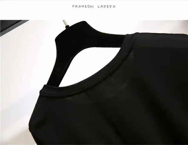 Большие размеры 3XL шифон Ложные 2 шт. женские платья белые и черные повязки на шнуровке офисные Элегантные платья наивысшего качества