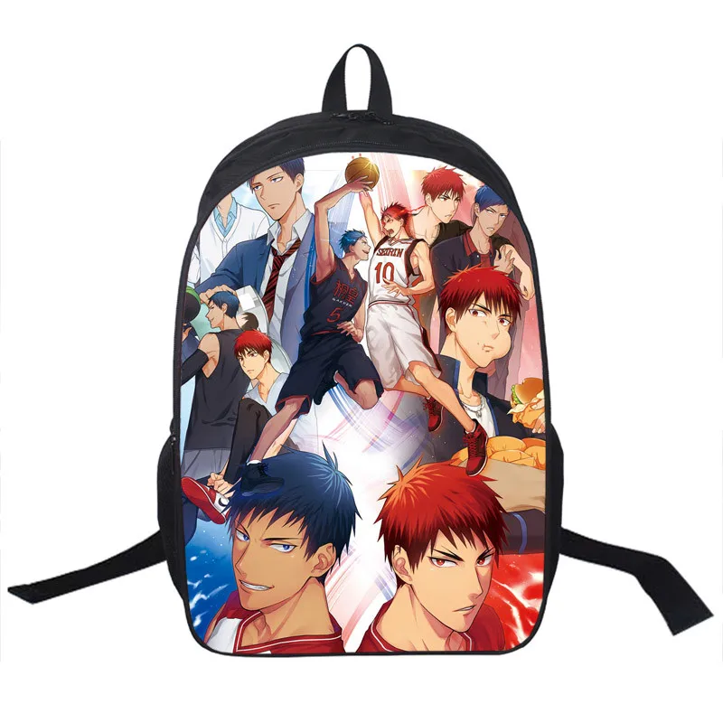 Рюкзак Kuroko No Basuke для подростков школьные ранцы девочек и мальчиков портфели Tetsuya