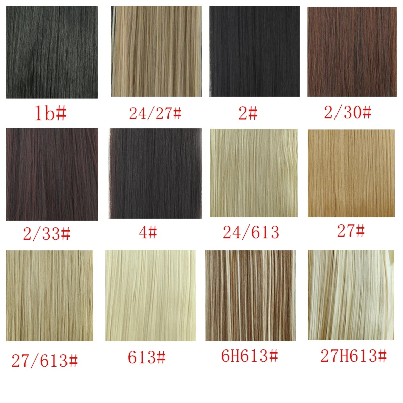 LISI HAIR Silky Straight Ribbon Drawstring Ponytail Pieces Hairstyle 22inch 12Colors Available Synthetic Clip in Hair Extension