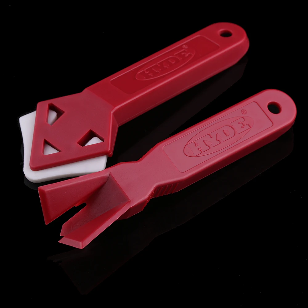 

2PCs/ Set Mini Handmade Tools Glass Cement Scraper Utility Practical Floor Cleaner Tile Cleaner Surface Glue Residual Shovel