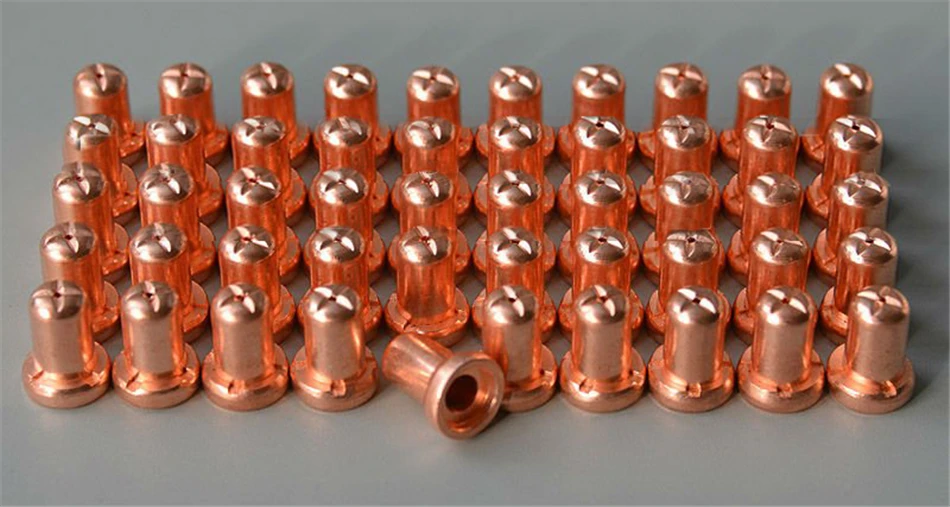 

PT-31 LG-40 Air Plasma Cutting Cutter Torch Consumables Extended Nozzles TIPS 18866L Fit CUT40 CUT-50D CT-312 CUT50 LGK40 50PK