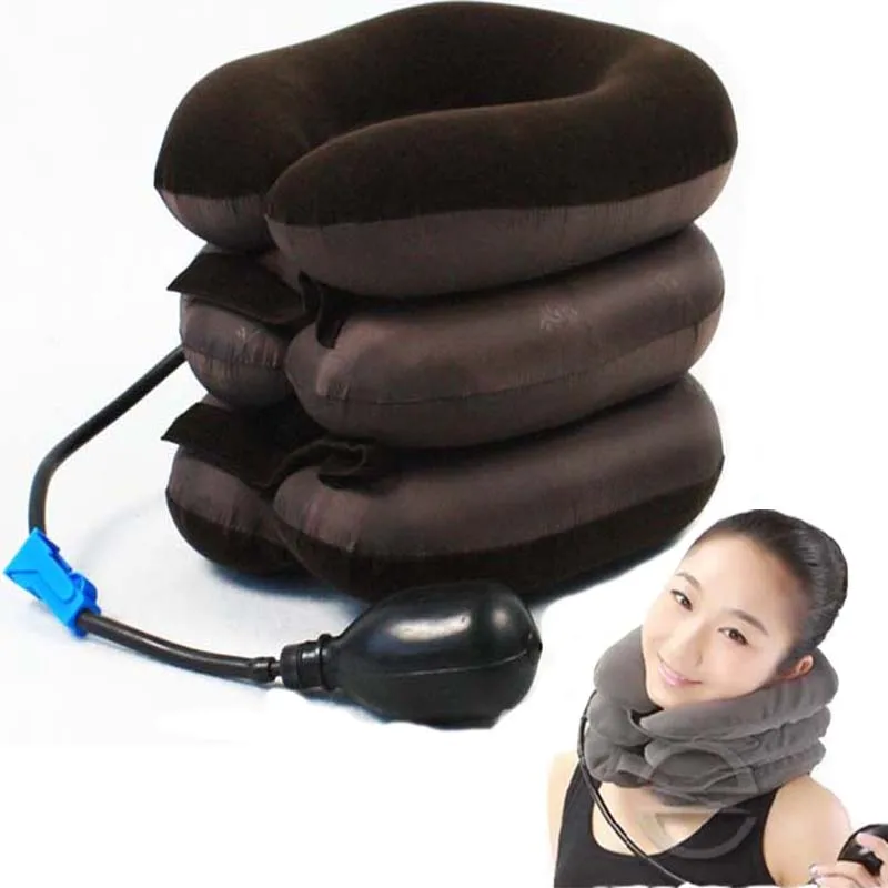 neck massager body PNEUMATIC massage Neck Cervical Traction Brace