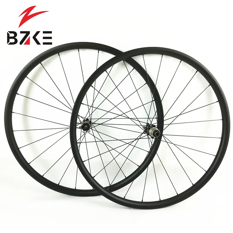 Flash Deal carbon mtb wheeks 29 carbon wheels mountain bicycle 30mm width 22mm deep carbon rim with Novatec D411/D412 hubs bicycle wheelset 10