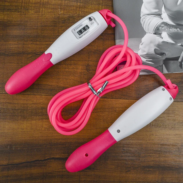 Buy Jump Ropes With Counter Excercise Gym Fitness Crossfit Adjustable Skipping