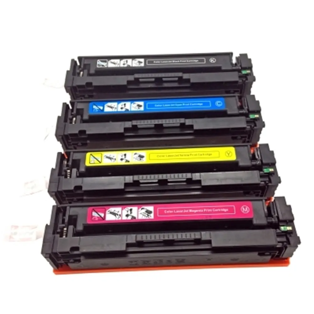 Тонер-картридж CF400A 4 упаковки совместимый с HP 201A Color LaserJet Pro M252dn M252n 252n MFP M277dw M277n 277n