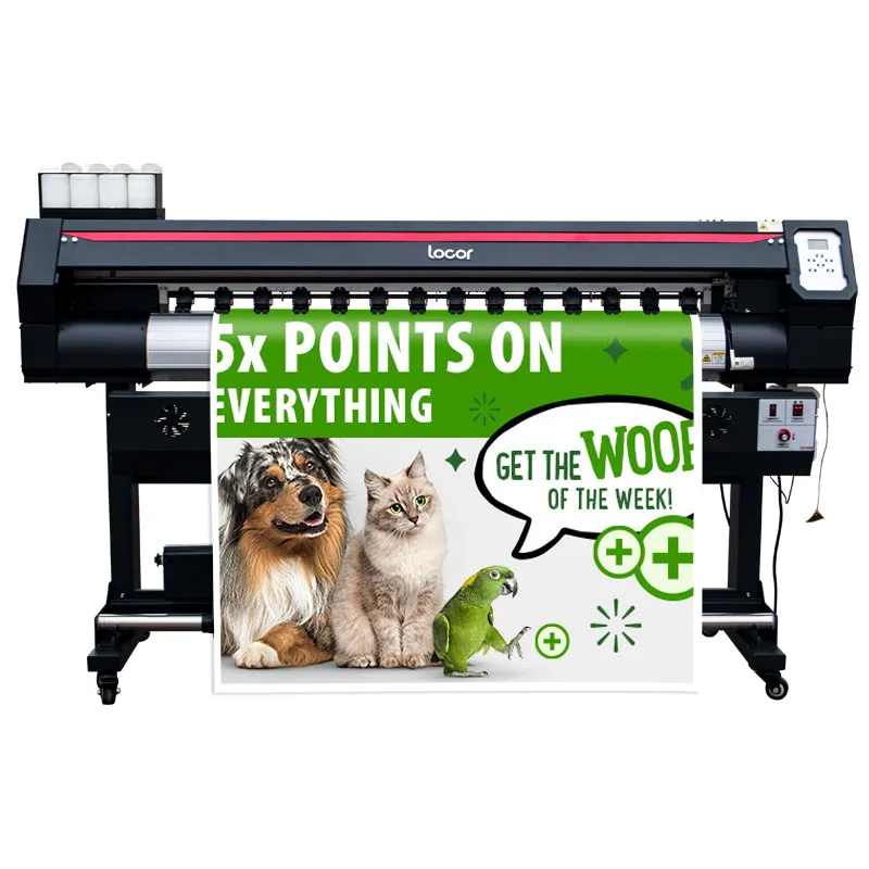 160Cm Cmyk Printer Eco Solvent Printer 1.6M Sign Canavs Flex Banner