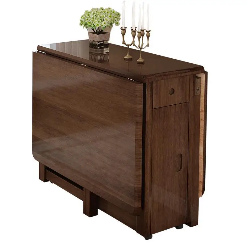 dining Table household retractable folding small size simple foot multi