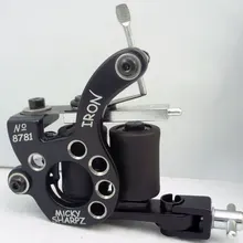 10 шт/лот профессиональная Литая железная для татуировок машина 10 Обертывания Катушки из нержавеющей стали татуировки тела искусства Ружья Катушки машины LPC-ITM-7034-4D