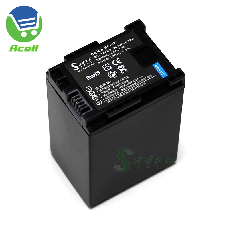 Аккумулятор для камер Canon XA10 HG20 HG21 LEGRIA HF M300 M306 M400 M406 G10 G25 S100 S200 S21 M32 iVIS ВЧ G20|Цифровые