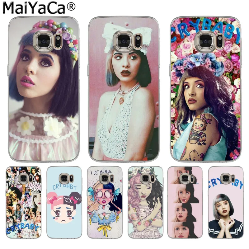 MaiYaCa melnie Martinez Cry baby красочные аксессуары для телефонов чехол Samsung S3 S4 S5 S6 S6edge S6plus S7