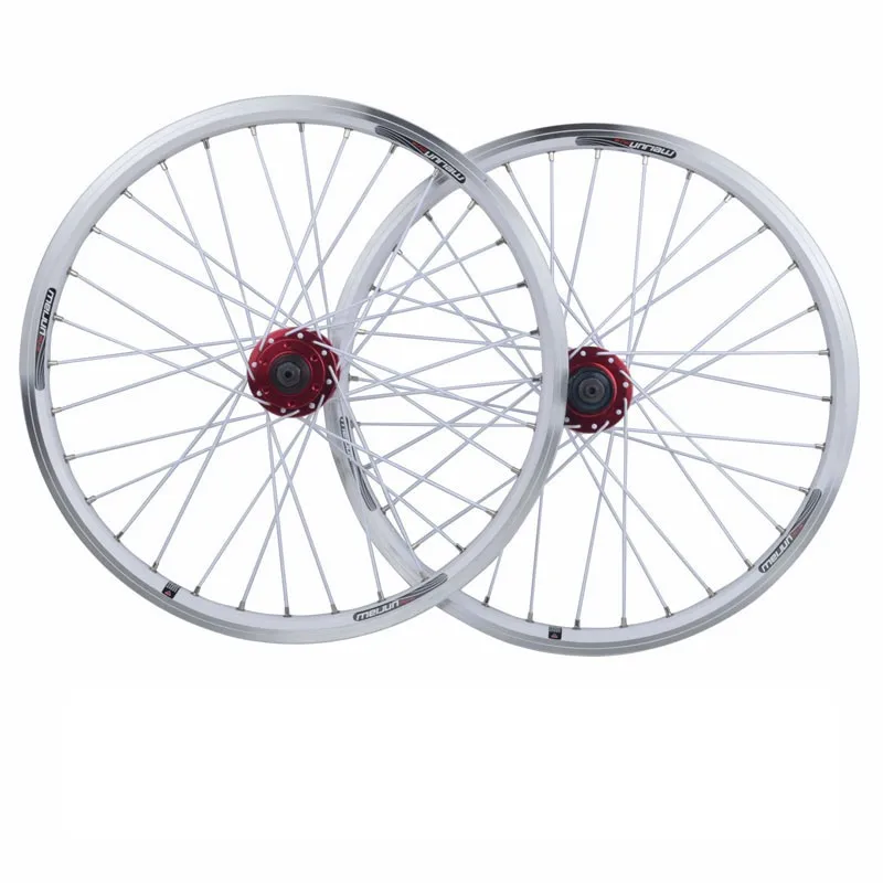Excellent MEIJUN small wheel folding bicycle wheels 20-inch aluminum alloy quick release 406 V brake disc wheel hub 5 Excellent MEIJUN small wheel folding bicycle wheels 20-inch aluminum alloy quick release 406 V brake disc wheel hub 5