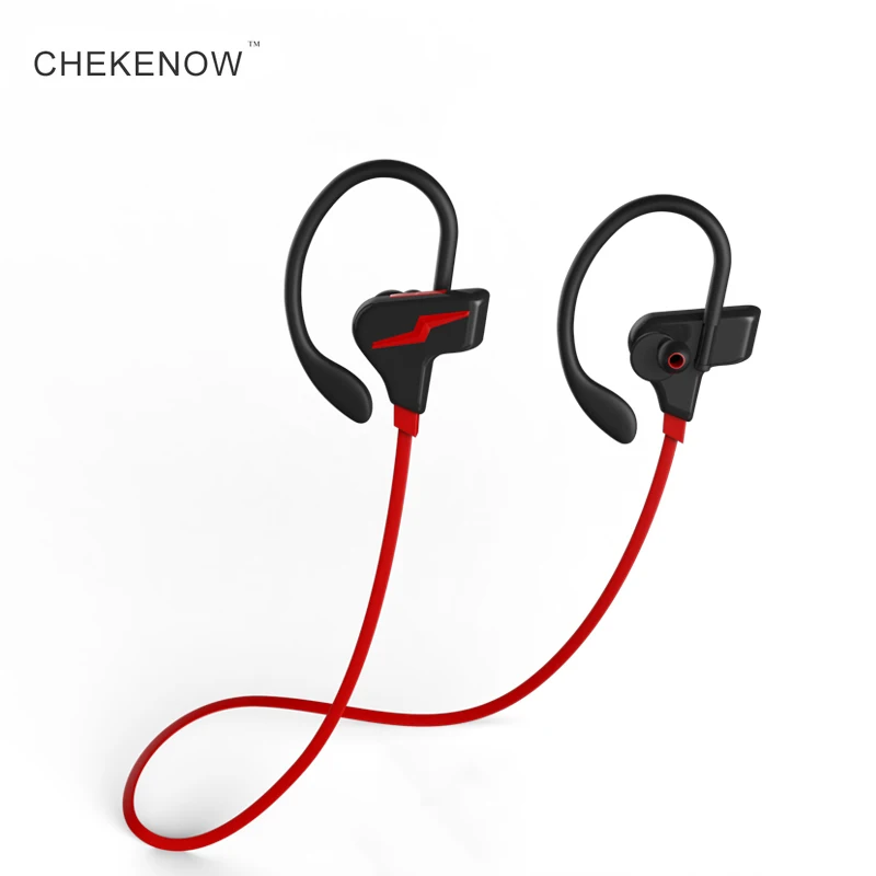 Chekenow bluetooth headphones IPX7 waterproof wireless headphone sports bass earphone with mic | Электроника