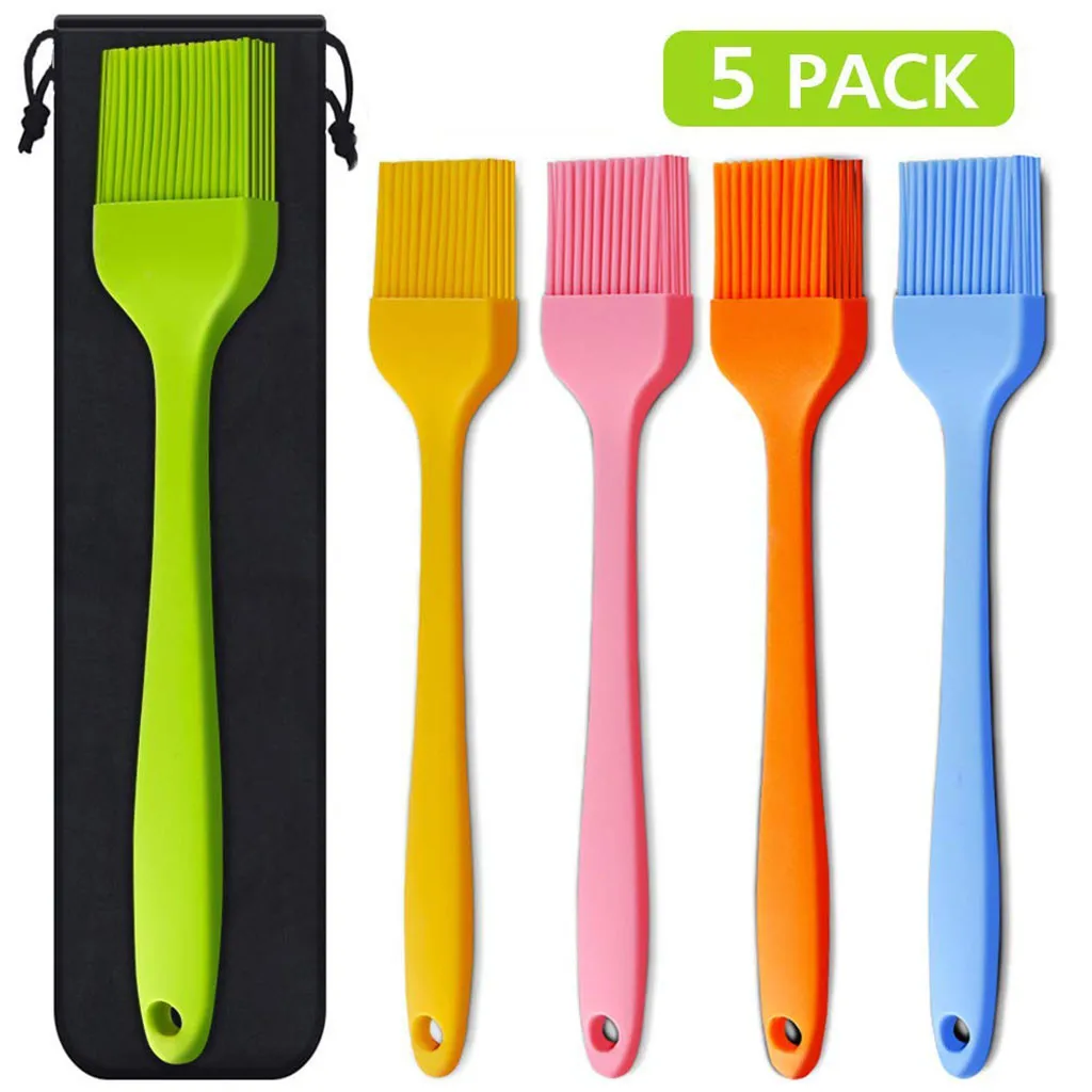 Aliexpress.com : Buy 5pcs Silicone BBQ Basting Brush Pastry Bread Oil ...