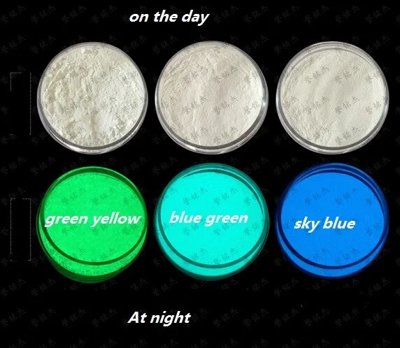 3 кг упаковка светящийся порошок светится в темноте Косметическая Люминесцентная пудра пигмент водостойкий класс долго после свечения
