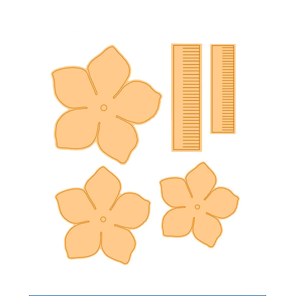 

Naifumodo Flower Dies Metal Cutting for Scrapbooking Die Frame Cuts Card Making New 2018 Album Embossing Crafts Cutting Stencil