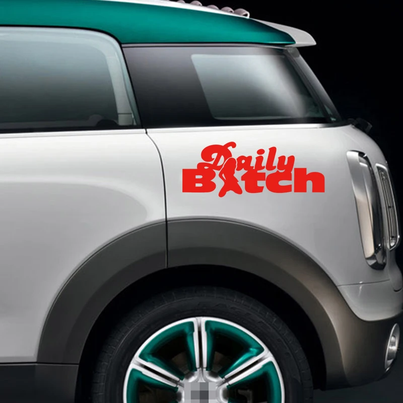 Наклейка Стикер автомобиля наклейка: Ежедневный сука JMD гонки|car sticker|decal stickerstickers