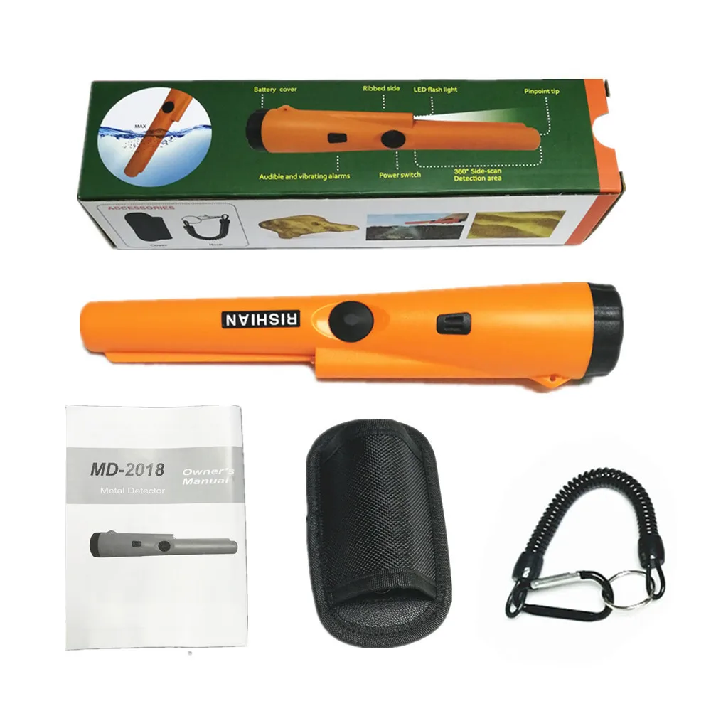 

New Arrival Handheld Metal Detector MD-2018 Super Pro Pointer GP-Pointer Updating Version Pinpointer