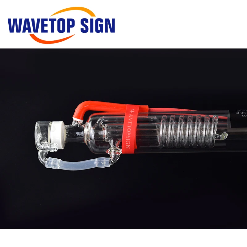 Стеклянная лазерная трубка WaveTopSign Co2 1000 мм 50 Вт стеклянная Лазерная лампа для CO2