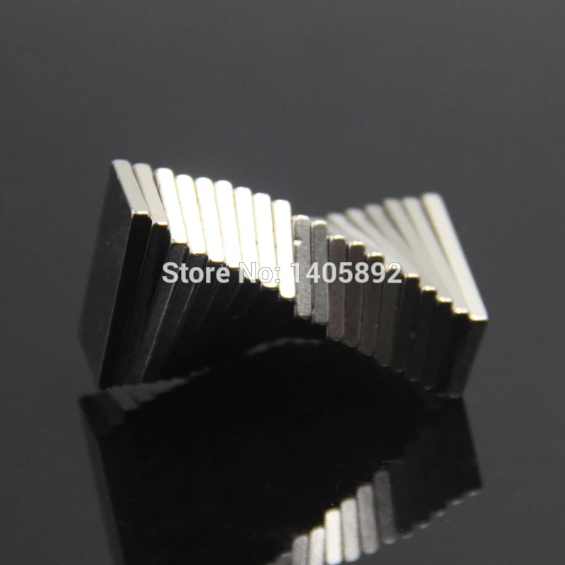 5 шт. F20x10x2mm супер мощный сильный редкоземельный блок NdFeB магнит Неодимовый N35 Магниты F20* 10*2 мм