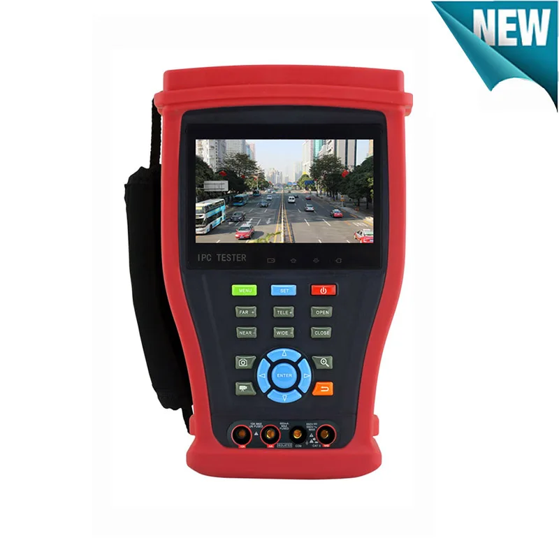 

New IP tester 8MP TVI CVI 5MP AHD 4K H.265 IP Camera tester AHD CVI TVI CCTV tester with cable test Multi-meterSecurity camera