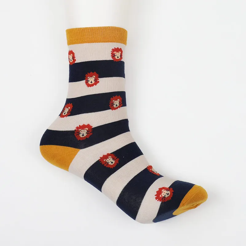 Happy sock, забавные мужские и женские Короткие хлопковые носки, цветные повседневные дизайнерские модные летние Носки с рисунком Харадзюку - Цвет: r05-15