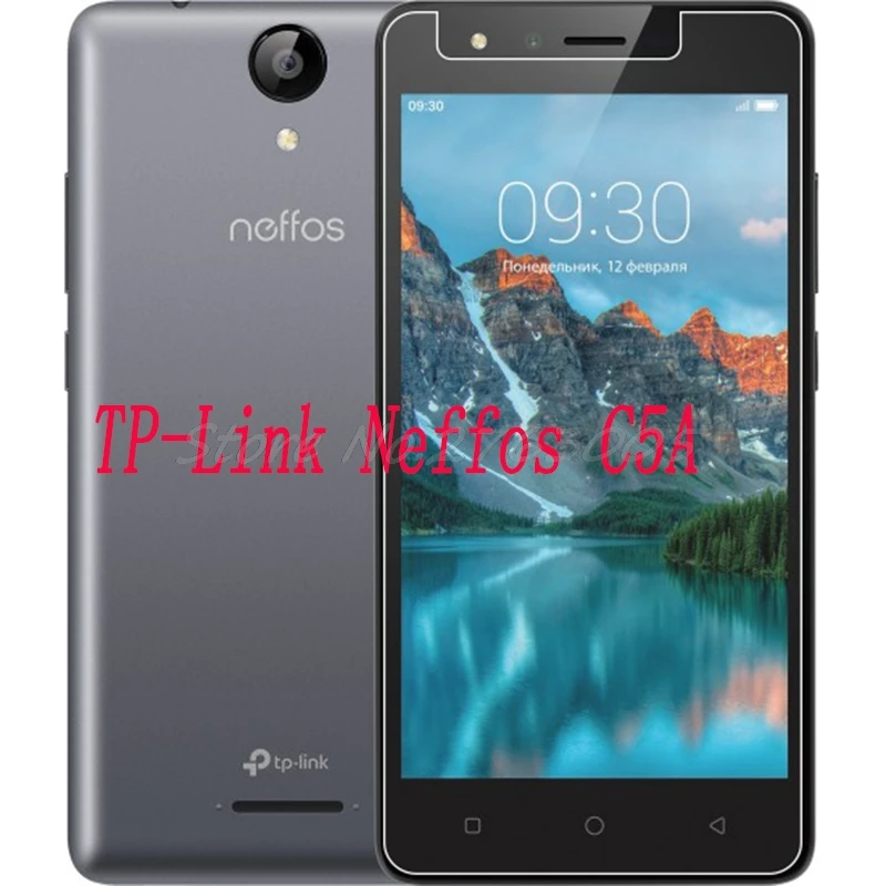 

NEW Ultra-thin New For TP-Link Neffos C5A Tempered Glass Screen Protector Premium Front Clear Protective Film Cover