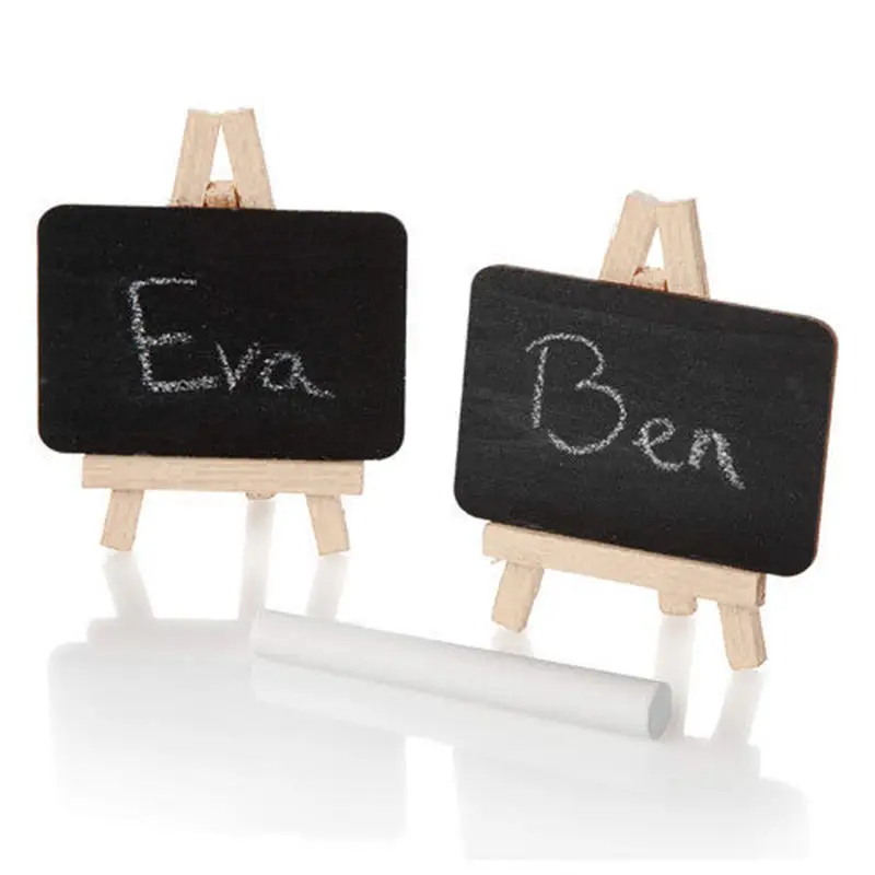Wooden Easel 20PCS Mini Wooden Easel Art Painting Name Card Stand Display Holder Drawing for School Student Artist Supplies sketch easel