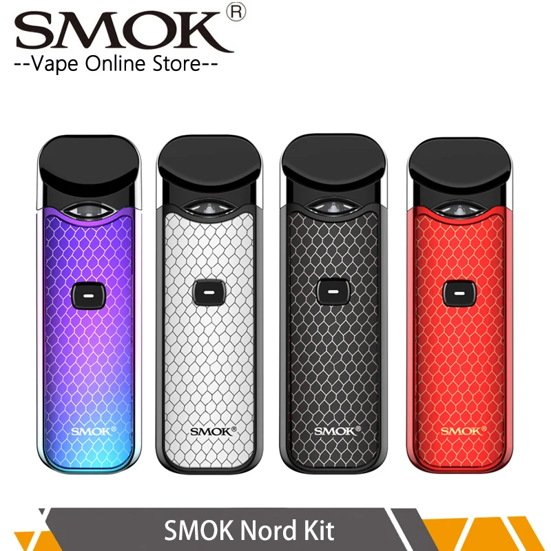 in stock!!! Smok Nord Pod vape Kit with 1100mAh Battery 3ML Cartridge mesh coil Electronic Cigarette Vape pod kit vs SMOK novo in stock!!! Smok Nord Pod vape Kit with 1100mAh Battery 3ML Cartridge mesh coil Electronic Cigarette Vape pod kit vs SMOK novo