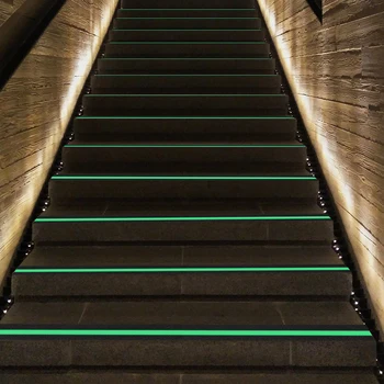 

Safety Warning Tape Night Luminous Anti-Slip Stair Grip Tape Frosted PVC Stickers for Indoor & Outdoor Stair floor
