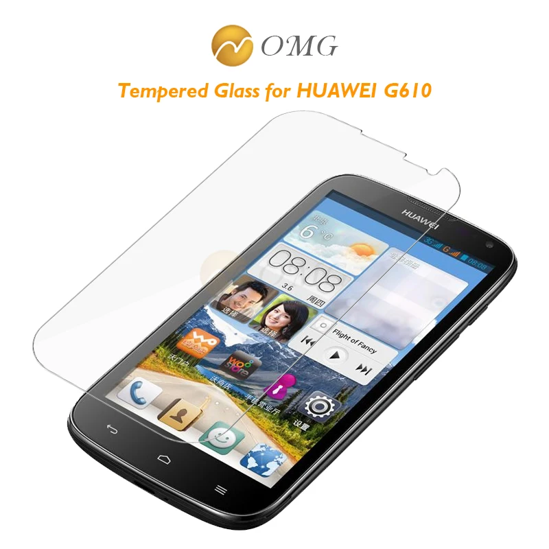 Для huawei G610 0 26 мм 9 H 2.5D прочная коробка из закаленного стекла для Ascend C8815 Премиум