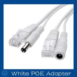 PoE кабель, POE Кабель-адаптер, сплиттер poe инжектор комплект PoE адаптер RJ45 Injector + Splitter Kit