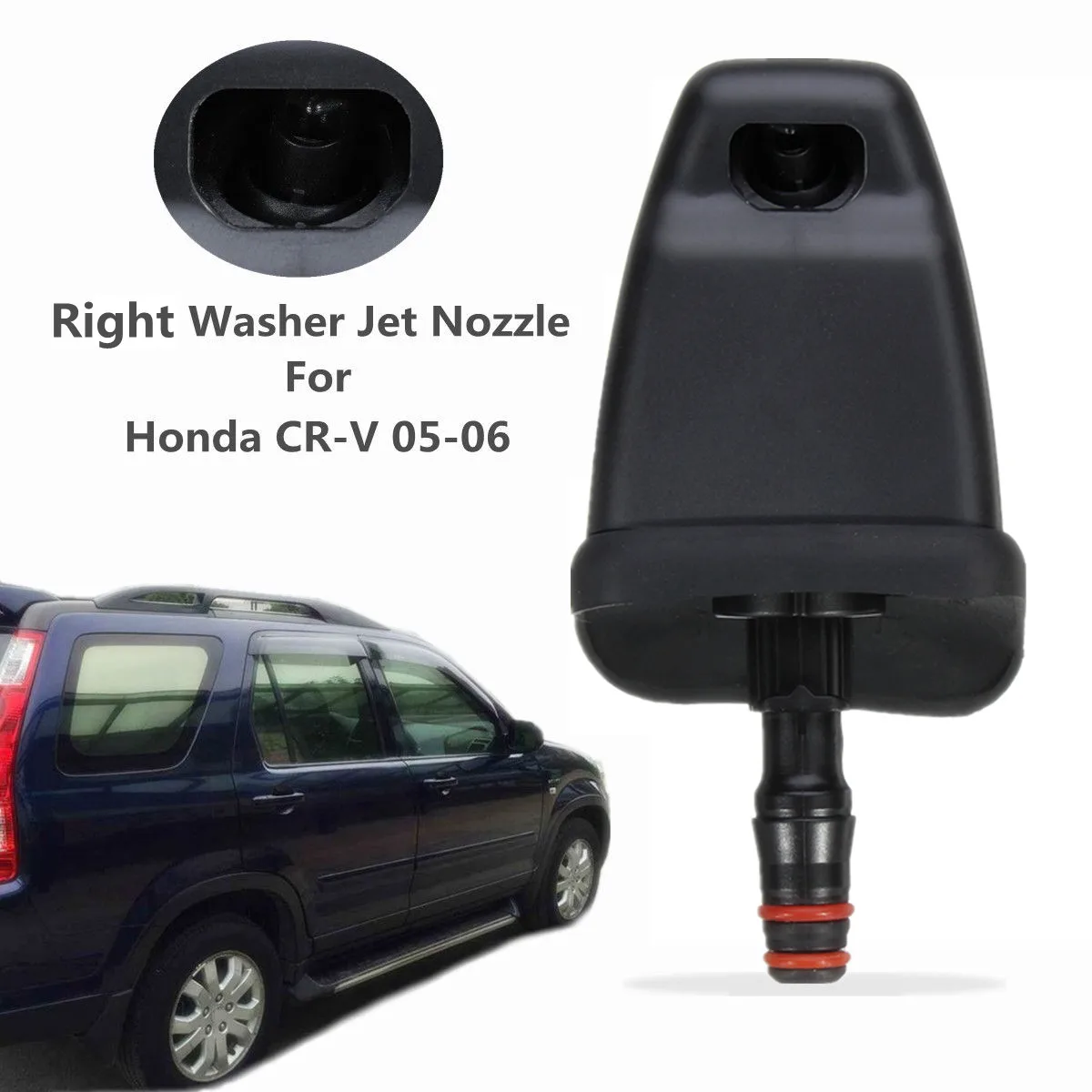 

1Pc Right Headlight Washer Spray Jet Nozzle Fit For Honda CRV 2005-2006 76880-SCA-S11
